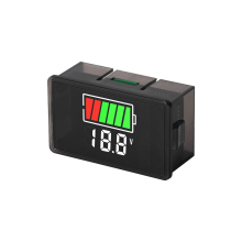 Akkuladestandsanzeige, Lithium-Akku-Kapazitätsmesser, LED-Tester, Voltmeter (Standardausführung, DC 8–100 V)