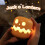 Νυχτερινό φως κολοκύθας Hariumiu Halloween με χαμογελαστό πρόσωπο, λειτουργία 7