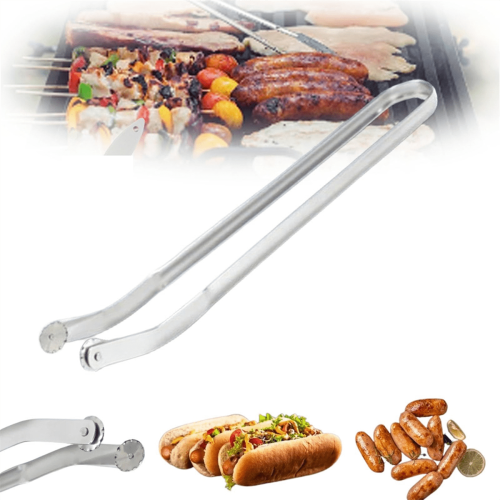9 τεμάχια λαβίδα για λουκάνικα BBQ, λαβίδες για BBQ, εργαλείο ψησίματος BBQ, απαραίτητα 2