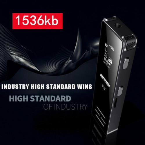 Ψηφιακή συσκευή εγγραφής φωνής με MP3Player, Μείωση θορύβου, Επαναφορτιζόμενη 2