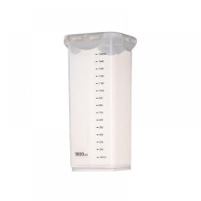 Verschließbares Vorratsglas mit Skala für die Küche, ideal für Trockenfrüchte und Snacks, 240/650/1000/1800 ml