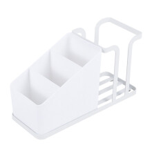 Organizzatore per tazze e bustine di tè YOBOLK, compatibile con tazze da caffè usa e getta, scaffale da appoggio per il bagno, cestino da scrivania