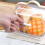 Bocqde Cool Gadgets Kitchen Essentials Fruit Storage Box Flip Bread Cake Storage Box Tableware Display Rack 6
