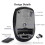 Mouse wireless USB 2.4G, mouse ottico compatto senza fili a 6 pulsanti per PC, laptop, Windows, Mac e Linux. 4