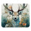 Mousepad με μπλε εκτύπωση Deer Leaf - Λεία επιφάνεια, παχιά επένδυση Mousepad, εργονομικός 1