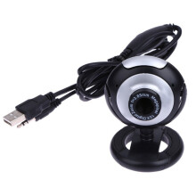 YHAIOGS USB-Webcam mit Mikrofon, Nachtsicht, 360-Kamera für PC und Laptop