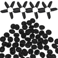 800Pcs Coiscín Stall Méar Rubair Saor ó Dheannach Coiscín Méar Inaistrithe Cosaint Méar Soláthar Méar Cosaint Ordóg Méar Obair Leaba Méar