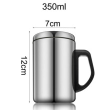 Tazza termica da viaggio in acciaio inox per caffè, acqua e tè, 350 ml/500 ml, ideale come regalo.