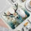 Mousepad με μπλε εκτύπωση Deer Leaf - Λεία επιφάνεια, παχιά επένδυση Mousepad, εργονομικός 2