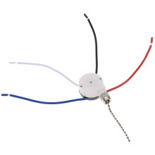 Kit de fios com terminal para ventilador de teto, luz e puxadores de armário com corrente.