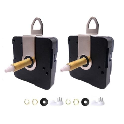 2 ks Silence Quartz Clock Movement Silent Clock Mechanics Surface Kit 1