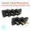 2 ks Silence Quartz Clock Movement Silent Clock Mechanics Surface Kit 5
