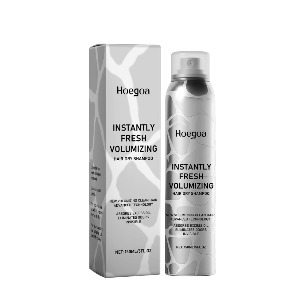 150ml Dry Shampoo, Instantly Fresh Volumizing Hair Dry Shampoo, Natural Hair Instant Dry Shampoo
