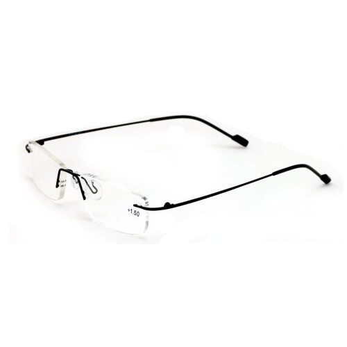 Γυαλιά ανάγνωσης χαμηλού προφίλ, full rimless, ελαφριά, λεπτά και κομψά - Λεπτά, κομψά 2