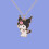 Κολιέ Kuromis Κράμα Ανδρικά Γυναικεία My Melodys HelloKittys Ασπρόμαυρο Μενταγιόν Κοσμήματα 5
