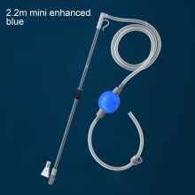 YiFudd Fish Tank Artifact Automatic Siphon Water Changer Sand Suction Fish Pond Cleaning Tools Manual Pumping Sand Washing 3 Colors Optional