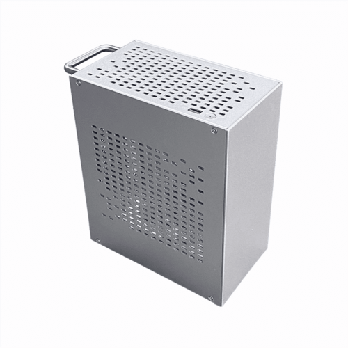 A07 Mini ITX Computer Case Chassis HTPC Host Case USB3.0 ITX Enclosure Personal Computer Chassis Desktop Box Black 2