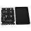 Placa Adaptadora 4X Mini PCIe MSATA SSD para SATA3 de 2,5 polegadas com Gabinete de 7mm de Espessura, Preta 8