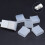 Xinyolin USB Cover Anti-dust Protective PE Mini USB-A Protective Sleeve for U Disk 4