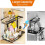 Under Sink Organizer, Height Adjustable, 2 Tier Pull Out Drawer Cabinet Storage for Kitchen Bathroom, 2 Pack, White 4