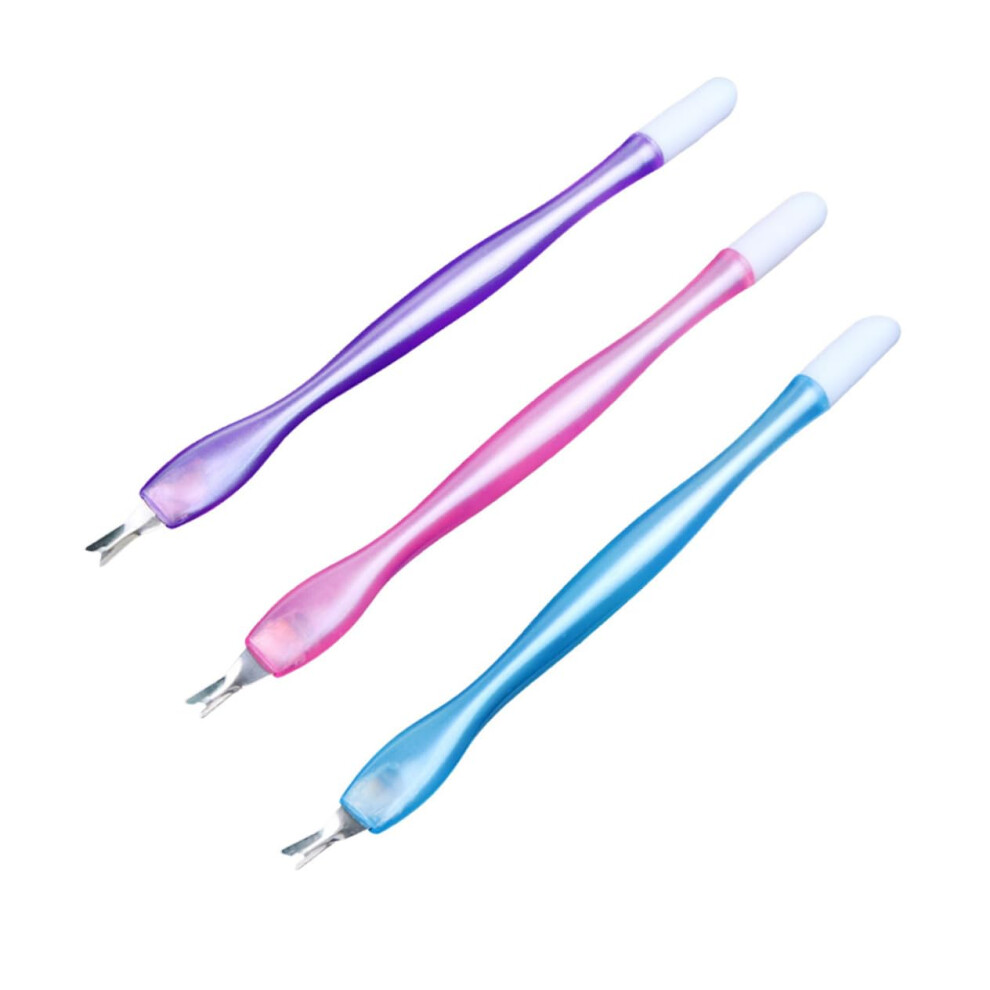 15pcs Nail Art Tools Cuticle Pusher Set for Precise Trimming and Professional Manicure
