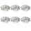 Egg Tart Wrapper 12Pcs Stainless Steel Mini Tart/Pie Pans 1