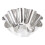 Egg Tart Wrapper 12Pcs Stainless Steel Mini Tart/Pie Pans 5