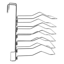 Suporte para bifes em aço inoxidável com divisória removível, organizador de cozinha e suporte para cozimento em baixa temperatura.
