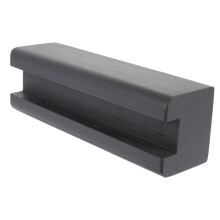 Soporte de espejo de cuerpo entero, base antideslizante de madera para espejo de pie.
