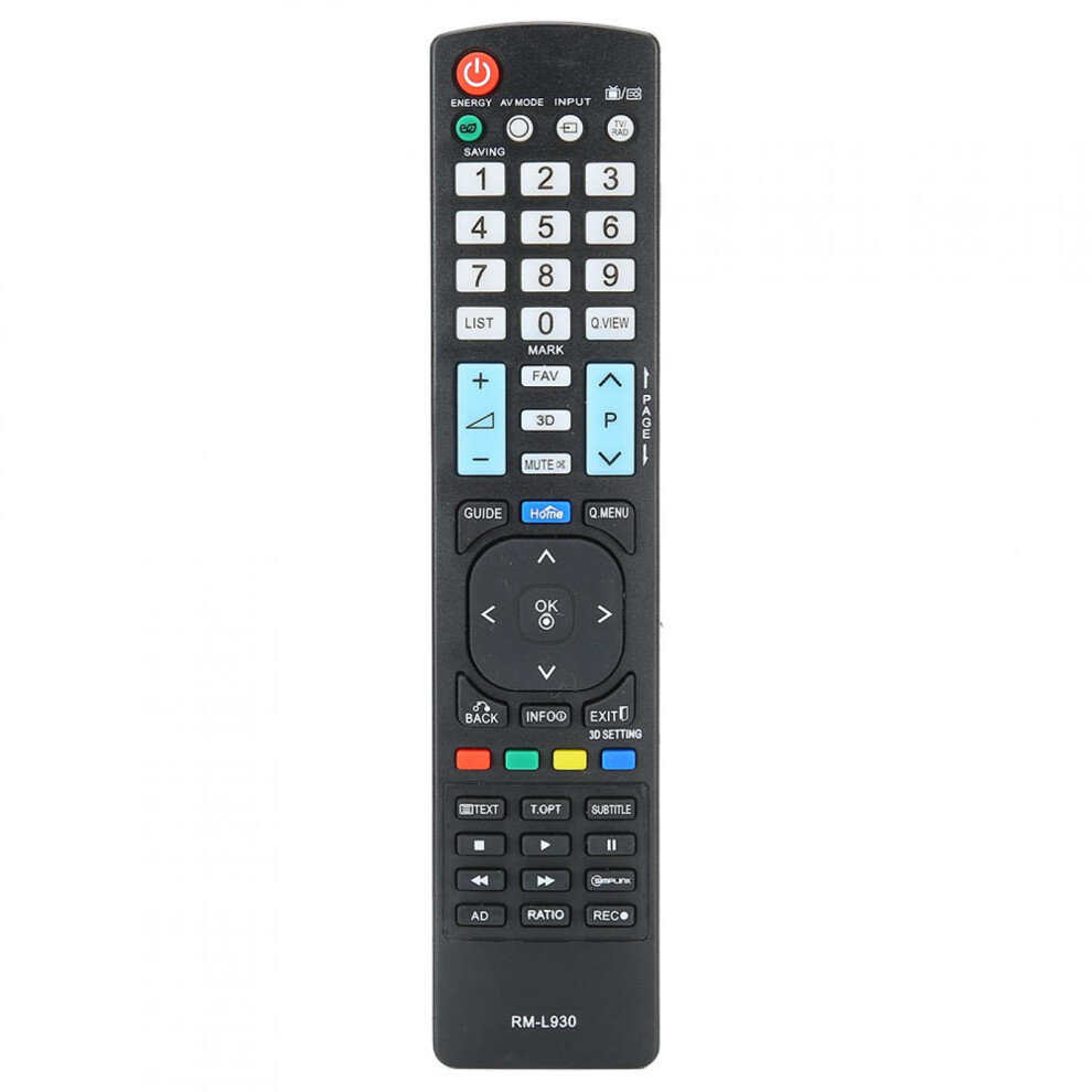 Eatbuy Universal Remote Control, Tv Remote Control Smart Remote Controller Replacement For Compatible With Lg Smart Television Black 9191629521920