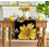 Βάζο με ηλιοτρόπιο Buffalo Plaid Sunshine Summer Table Runner, Διακόσμηση τραπεζαρίας κουζίνας για 3