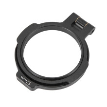 Suporte de lente com interruptor de liberação rápida ND para filtro de lente de câmera DSLR, 52 mm