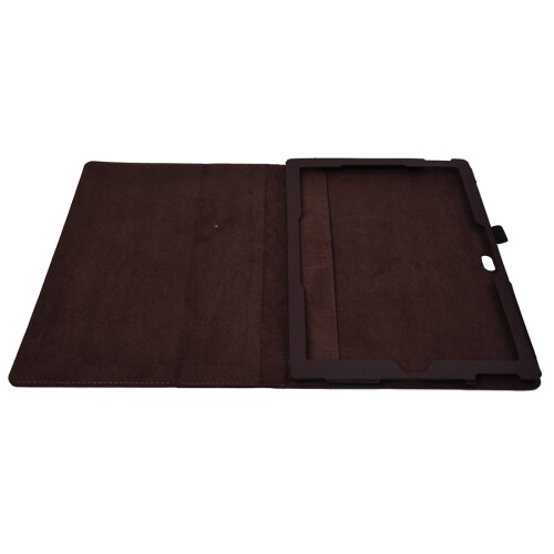 Capa dobrável com suporte para tablet Surface 3 de 10,8 polegadas, marrom. 2