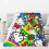 Blaincéad Lomra Hello Kitty Braincéad Caithimh Thar a Bhog Cluthar, Gnéithe Leapa do Pháistí - Thar a Bhog 50"X40" 1