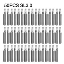Set di 50 punte per cacciavite a taglio con gambo esagonale piccolo da 4 mm per utensili elettrici