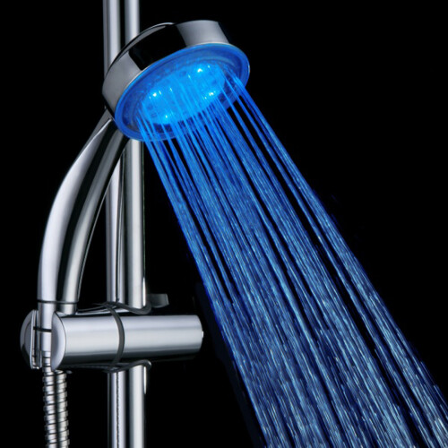 LED-Wasserhahnleuchte mit Duschkopf, Farbwechsel, tragbar 2