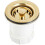 Junior Duo Basket Strainer, Polished Brass 1
