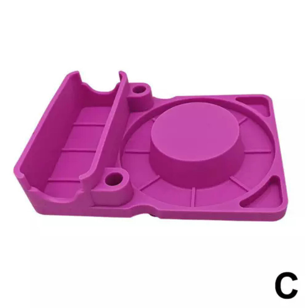 TUMALL Bottle Drying Rack For Stanleys Cup Food Grade Silicone Drainer Rack-Rose