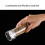 Moedor de pimenta manual em acrílico transparente (21 cm) 5