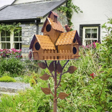 New House Bird Nest Courtyard Decoration Outdoor Bird House Garden Decoration