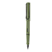 On Sale Clearance! Pedty Pen,Fountain Pen*1 (with ink Absorber) ink Cartridge*1,[F-Tip Grassland Green Keel Box Packaging] Lamy Fountain Pen
