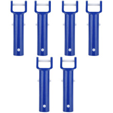6 Sets Swimming Pool Cleaning Tool Tools Sweeper for Vacuum Brush Handle Supplies