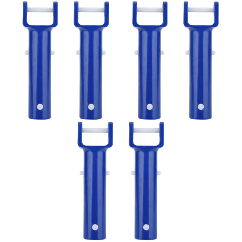 6 Sets Swimming Pool Cleaning Tool Tools Sweeper for Vacuum Brush Handle Supplies