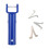 6 Sets Swimming Pool Cleaning Tool Tools Sweeper for Vacuum Brush Handle Supplies 5