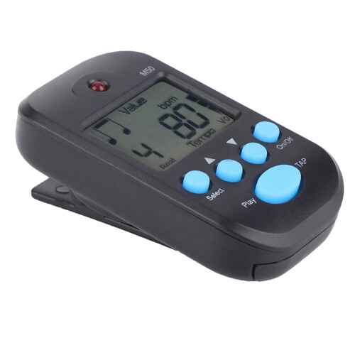 Plastic LCD Metronome, Multifunctional Metronome, For Guitar For Piano 1