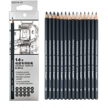 14pcs Drawing Pencils Set: 12B-6H Sketching Graphite Pencils, Professional Art Pencil Kit for Drawing (No "compatible with" mentioned)