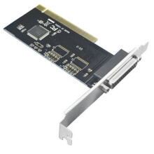 PCI to DB25 Parallel Port Expansion Card PCI Parallel Port Converter Adapter Controller for Desktop PC Printer
