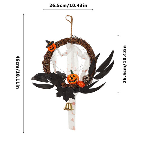 Νέο στεφάνι για το Halloween από την YiFudd με σκούρο στυλ που υπερβάλλει στις 2