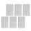 6pcs Outlet Cover Automatically Closing Baby Proofing Wall Socket Plug Cover 4
