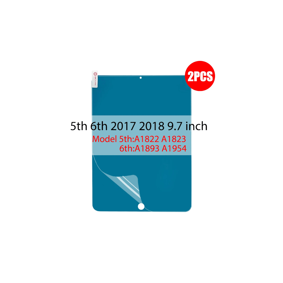 2 Pcs Paper-Like Screen Protector For Compatible With Ipad 11Th Generation 10Th 9Th 8Th 7Th 6Th 5Th 4Th 3Rd 2Nd 11 A16 Film No Glass 5Th 6Th 9191629706129